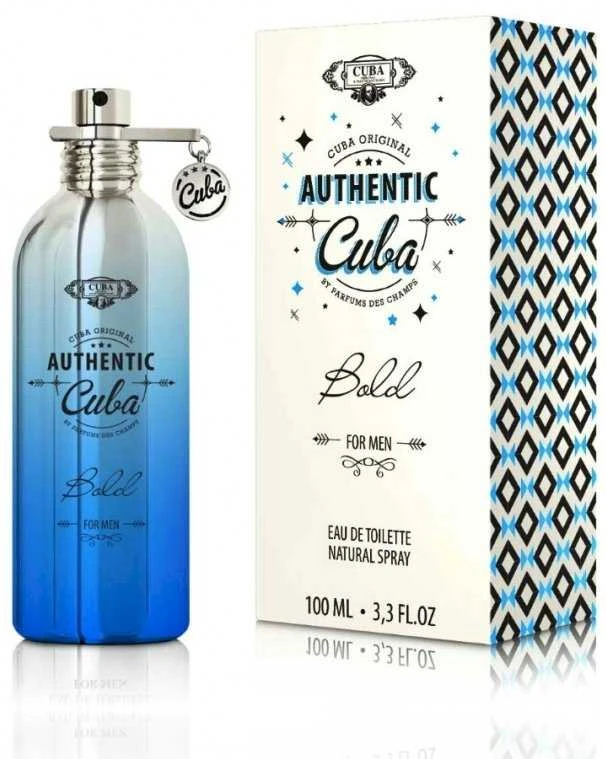 Cuba Authentic Bold EDT tualetinis vanduo vyrams, 100 ml