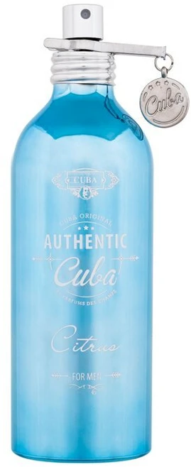 Cuba Authentic Citrus EDT tualetinis vanduo vyrams, 100 ml
