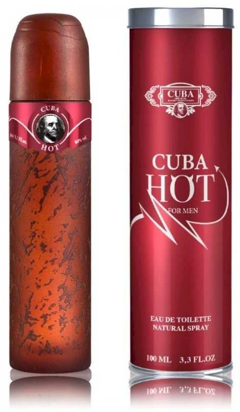 Cuba Hot EDT tualetinis vanduo vyrams, 100 ml