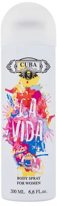 Cuba La Vida Dezodorantas moterims, 200 ml