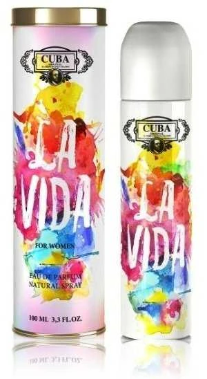 Cuba La Vida EDP parfumuotas vanduo moterims, 100 ml
