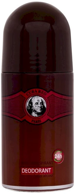 Cuba Raudona Dezodorantas, 50 ml