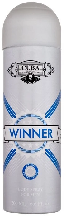 Cuba Winner Dezodorantas vyrams, 200 ml