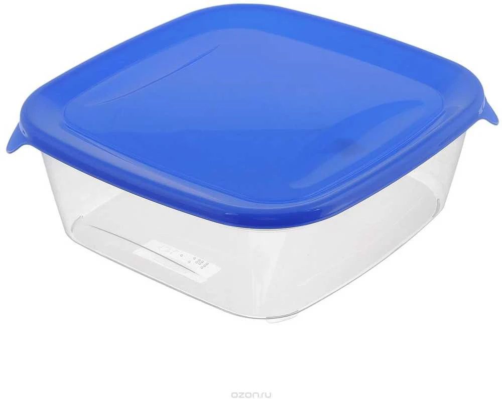 Galicja Curver / Keter CURVER MAISTO KONTEINYS "FRESH&GO" SQUARE 1,7L /Mėlynas/ SKAIDRUMAS