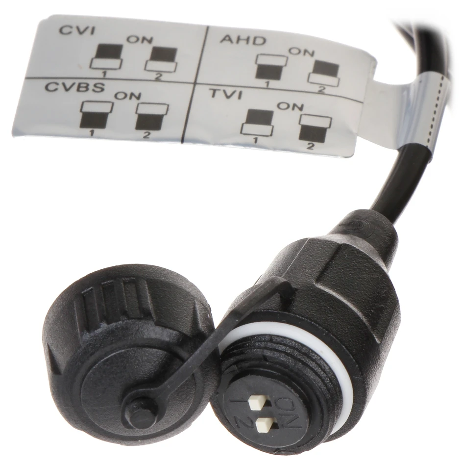 Dahua HD-CVI kam. STARLIGHT kupolinė 2MP su LXIR iki 30m, 3.6mm obj., 86°, WDR, su mikrofonu