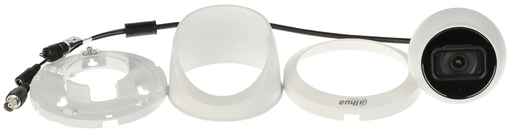 Dahua HD-CVI kam. STARLIGHT kupolinė 2MP su LXIR iki 30m, 3.6mm obj., 86°, WDR, su mikrofonu