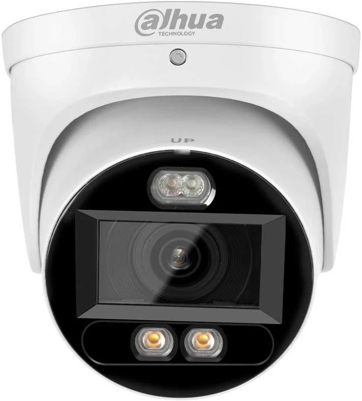 Dahua Technology Co IP kamera HDW3449H-ZAS-PV. 4MP FULL-COLOR. IR+LED pašvietimas iki 50m, 2.7 mm–13.5 mm, PoE, SMD