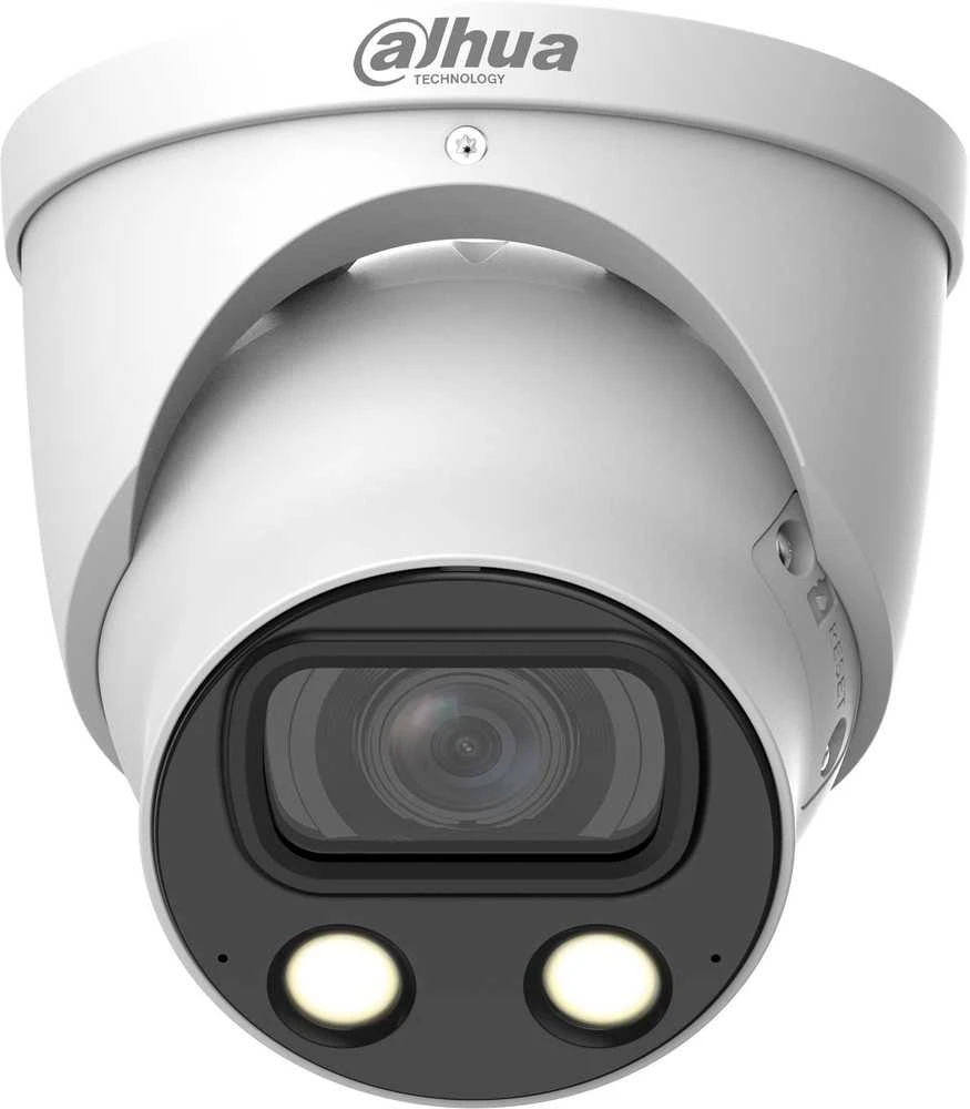 Dahua Technology Co IP kam. AI 8MP kupol. STARLIGHT, LED iki 50m, 8MP(3840x2160)1~25fps, 2.8mm, H.265+, ePoE