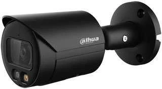 „Dahua Technology Co“ IP kamera, cilindras, 4MP „STARLIGHT“, 1/2.9” 2.8 mm, 95° F1.6, 25 kadrai per sekundę, IR+LED 30 m, WDR, IVS, IP67, mikrofonas