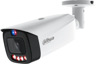 Dahua Technology Co IP kamera HFW3449T1-AS-PV-PRO 4MP FULL-COLOR. IR+LED pašvietimas iki 50m. 3.6mm 95°. SMD4, IVS