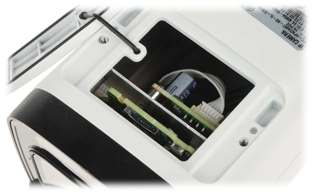 Dahua IP kamera HFW3449T1-AS-PV-S3 4MP FULL-COLOR. IR+LED pašvietimas iki 30m. 3,6 mm 82°. SMD, IVS