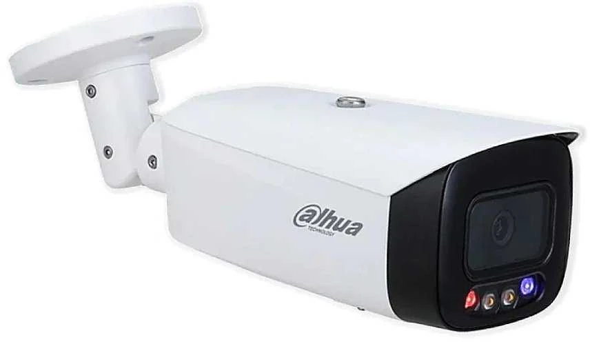 „Dahua Technology Co“ IP kamera HFW3849T1-AS-PV-PRO. 8MP spalvota. LED apšvietimas iki 50m. 3.6mm, PoE, IP67, SMD4