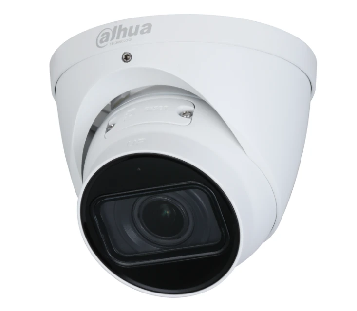 Dahua IP kamera kupol. 4MP STARLIGHT AI, IR pašv. iki 40m, 1/3” 2.7~13.5mm. automatinis obj, SMD, IVS