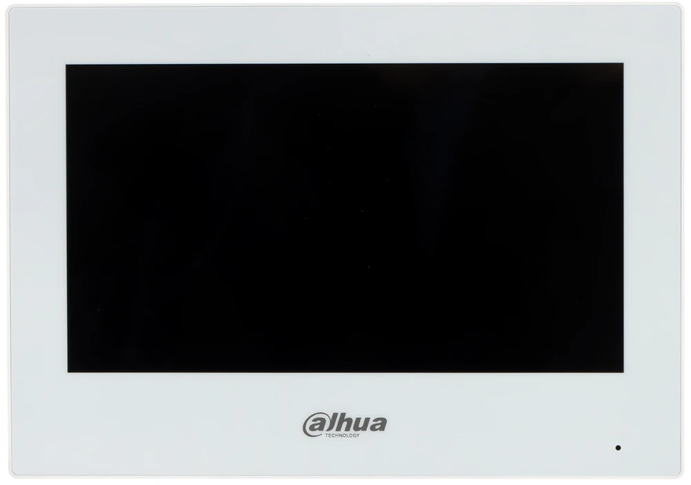 Dahua Technology Co Dvilaidis domofono monitorius 7 colių, veikia tik SIP protokolu, Wi-Fi, baltas