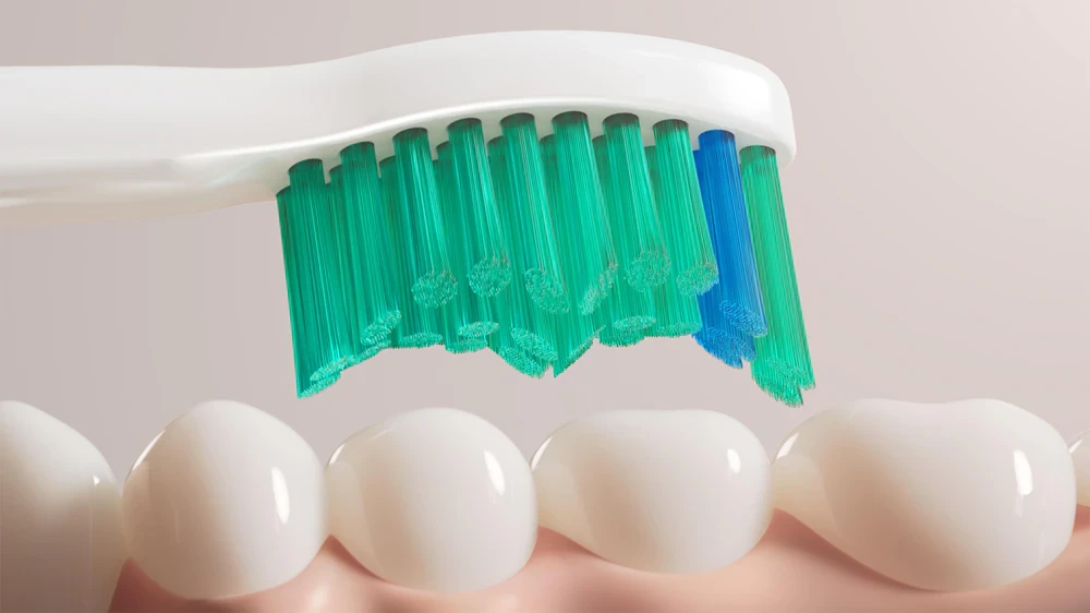 6 dalių šepetėlių galvučių pakuotė Philips Sonicare ProResults HX6016/87, Baltos spalvos