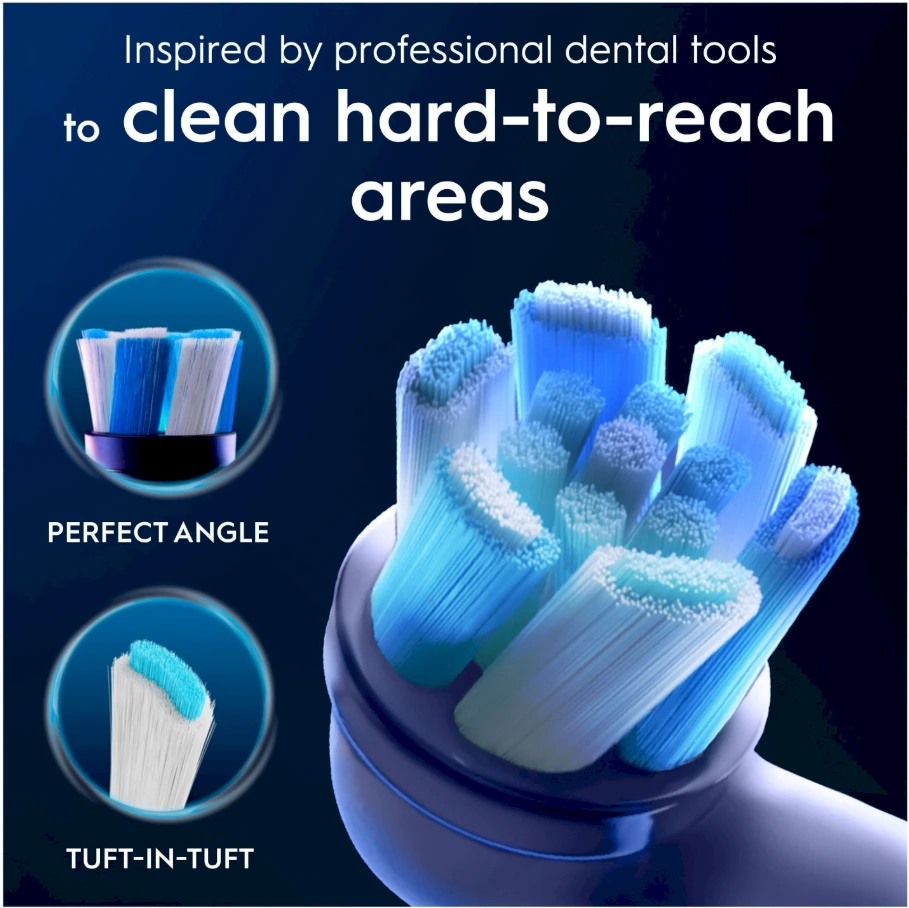 „Oral B IO Ultimate Clean“ dantų šepetėlių pakaitalas, 2 vnt.