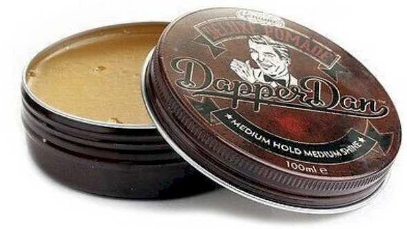 Dapper Dan Deluxe Pomade vidutinės fiksacijos ir spindesio plaukų pomada, 100 ml