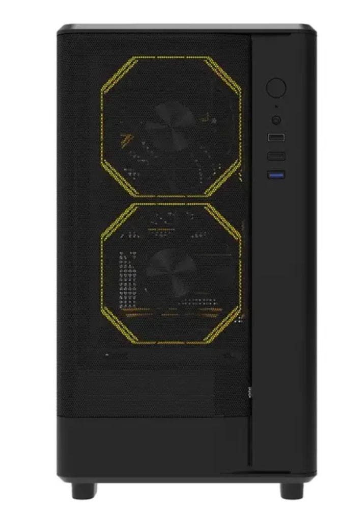 Darkflash DB330M Mesh kompiuterio korpusas juodos spalvos