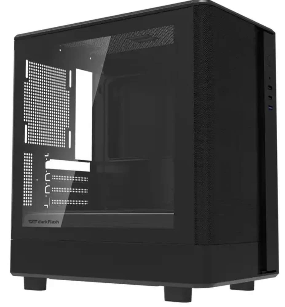 Darkflash DB330M Mesh kompiuterio korpusas juodos spalvos