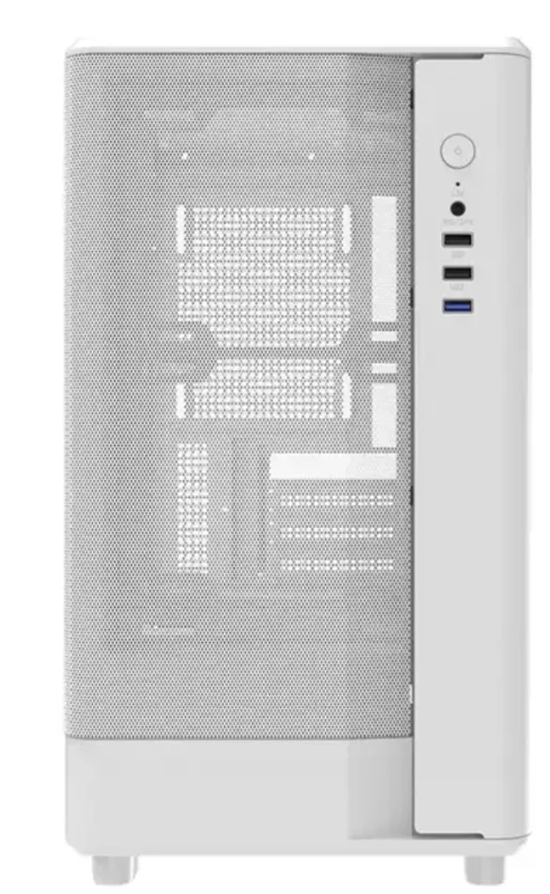 Darkflash DB330M Mesh kompiuterio korpusas baltos spalvos