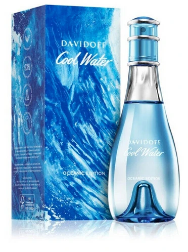 Davidoff Cool Water Woman EDT tualetinis vanduo moterims, 100 ml