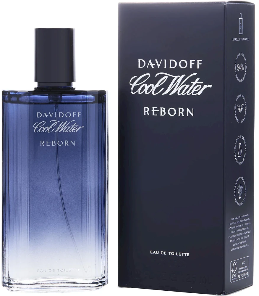 Davidoff Cool Vanduo Reborn EDT tualetinis vanduo moterims, 50 ml