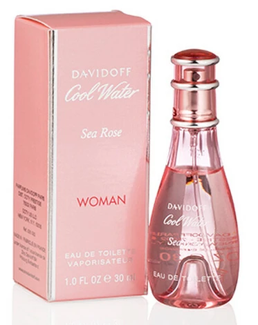 Davidoff Cool Vanduo Woman Sea Rose EDT tualetinis vanduo moterims, 30 ml