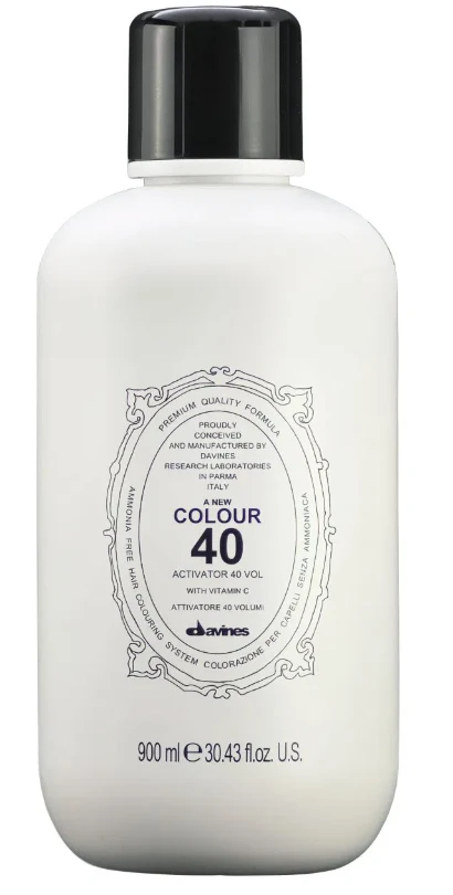 Davines A New Colour vandenilio peroksido plaukų spalvos aktyvatoriaus losjonas drėkina ir apsaugo spalvą, 40 tūrių, 900 ml