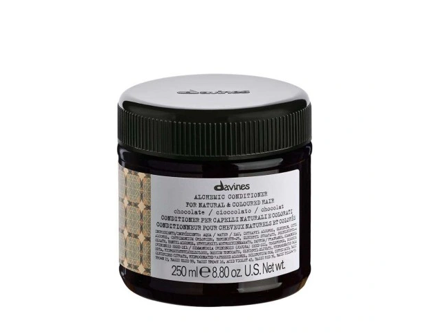 Davines ALCHEMIC Conditioner Chocolate dažantis kondicionierius tamsiai rudiems ir juodiems plaukams, 250 ml