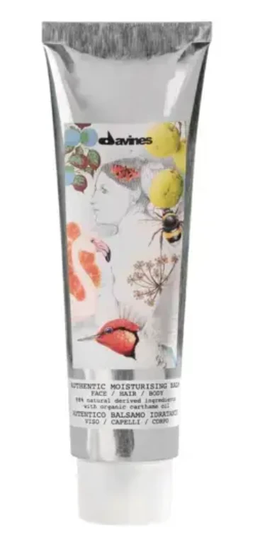 Rinkinys „Davines Authentic“ drėkinamasis balzamas veidui, kūnui ir plaukams, 12 vnt., 12 ml