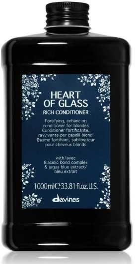 Davines HEART OF GLASS Rich Conditioner šviesius plaukus maitinantis kondicionierius, 1000 ml