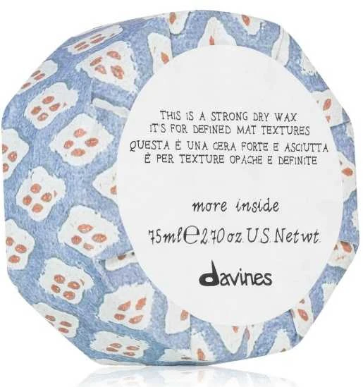 Davines More Inside Tai stiprus sausas vaškas, 75 ml