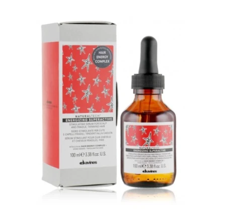 Davines NATURALTECH Energizing Superactive serumas nuo androgenetinio ir hormoninio plaukų slinkimo, 100 ml