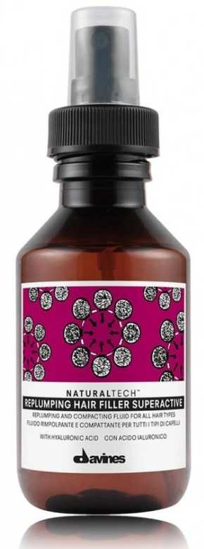 Davines Natural Tech Superactive plaukų putlumą suteikiantis užpildas, 100 ml