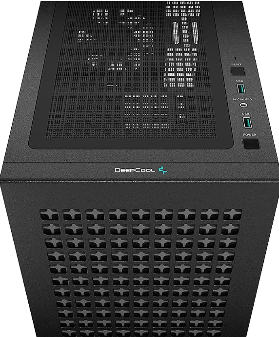 Korpusas Deepcool CH370 Juodas, Micro ATX