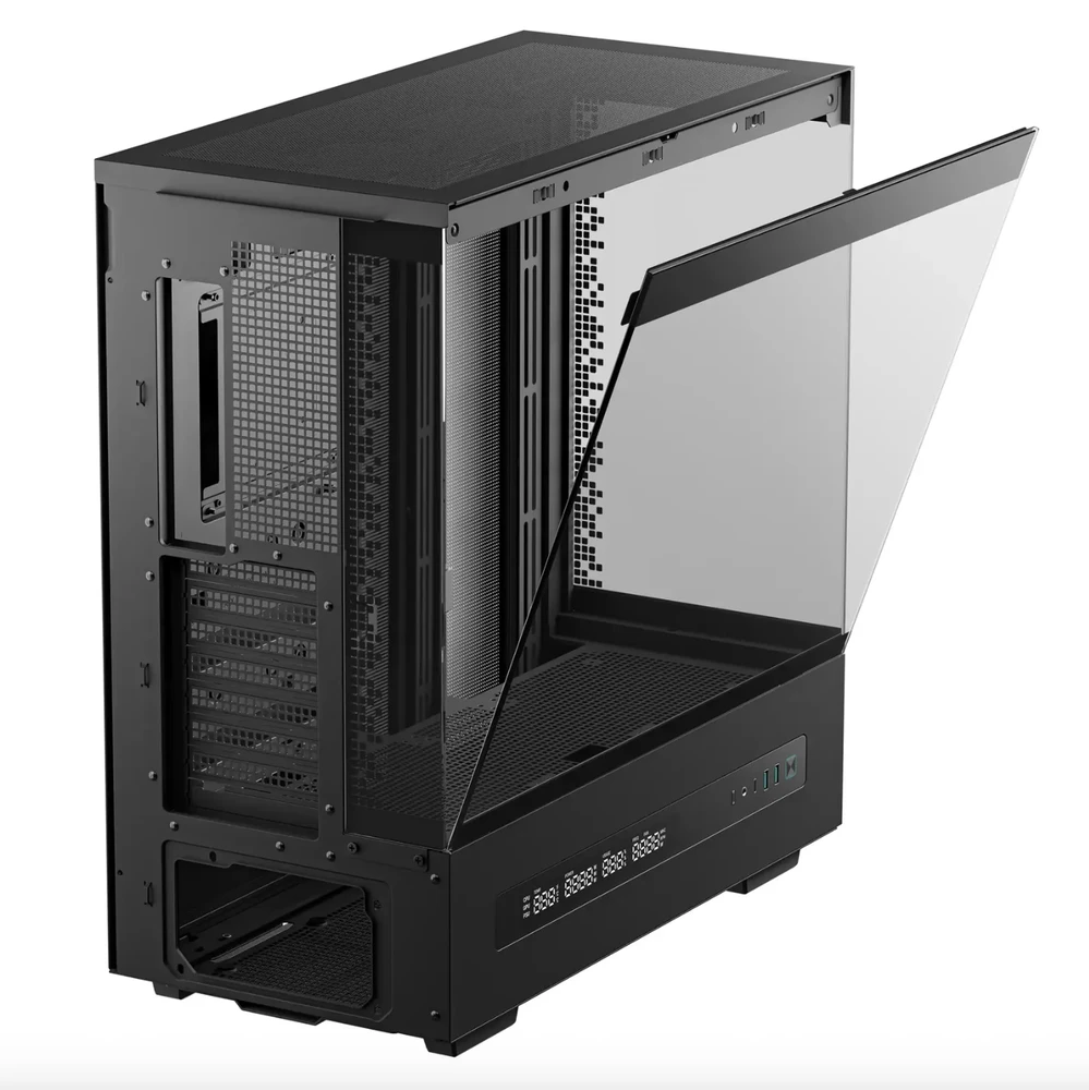 „Deepcool“ korpusas | CH690 Digital | Juodas | Vidutinio dydžio bokštas | ATX PS2