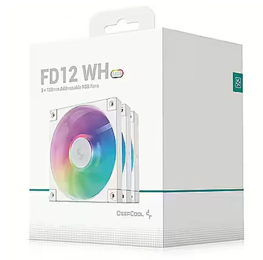 Deepcool | Našumas 120 mm ventiliatorius, 3 pakuotės | R-FD12-BKAPN3-G ARGB-3 IN 1