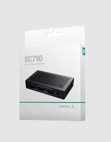 Deepcool | Du viename PWM ir RGB šakotuvas | SC790 | N/A