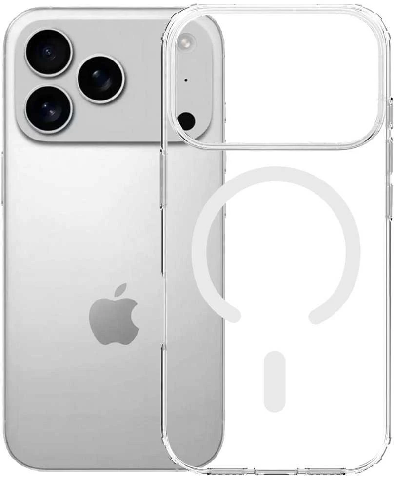 Dėklas 3Mk apsauga 3mk „Armor MagCase“, skirtas „iPhone 17 Pro Max“ – skaidrus
