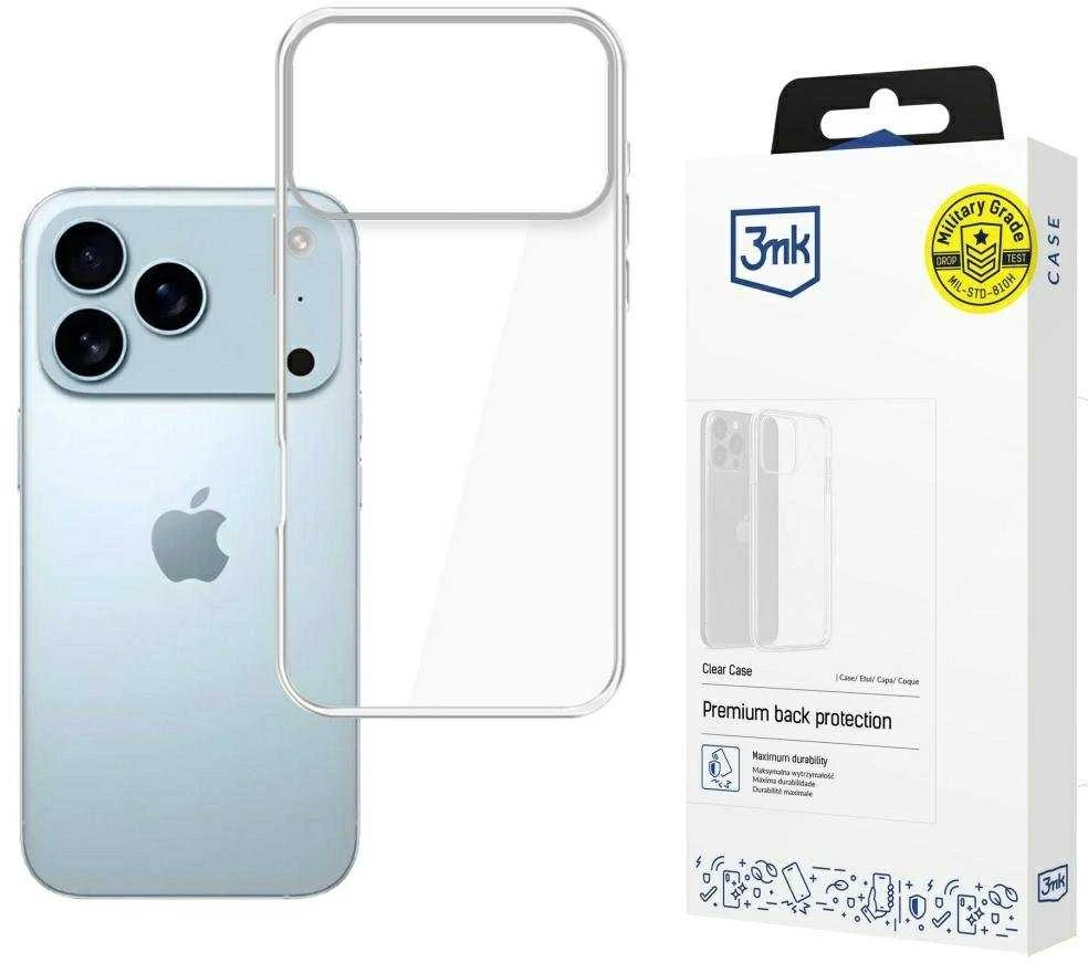 Dėklas 3mk skaidrus 1,2 mm dėklas Apple iPhone 17 Pro Max