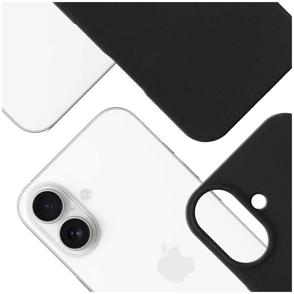 3MK Hardy MagSilicone dėklas skirtas Apple iPhone 17 Graphite