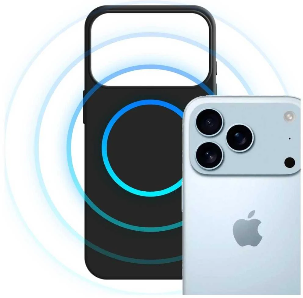3mk Hardy silikoninis MagCase Apple iPhone 17 Pro Max dėklas