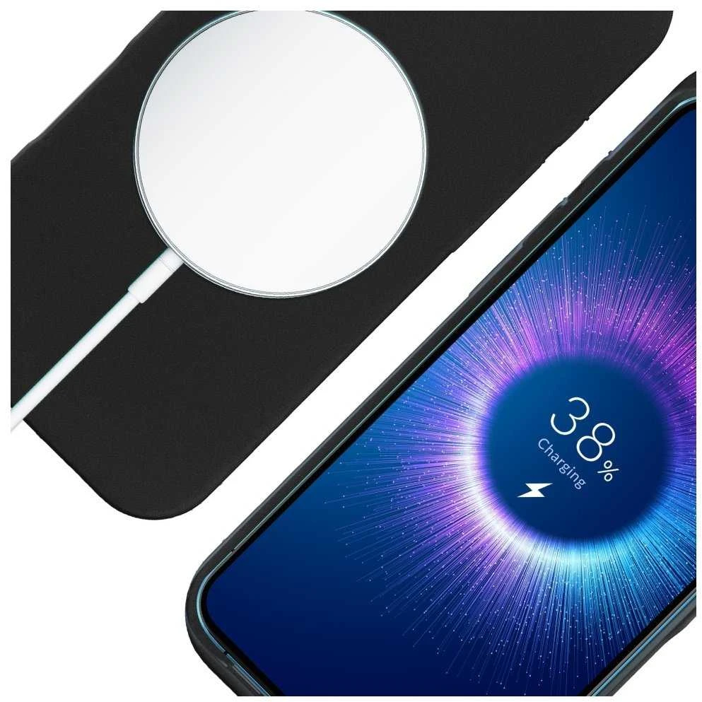 3MK Hardy MagSilicone dėklas skirtas Apple iPhone 17 Graphite