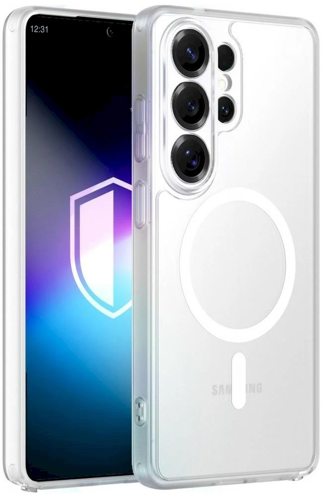 Dėklas 3mk Samsung Galaxy S26 Ultra - Misty MagCase Baltas