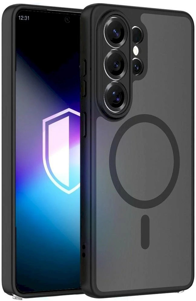 Dėklas 3MK Misty MagCase do Samsung Galaxy S26 Ultra juoda