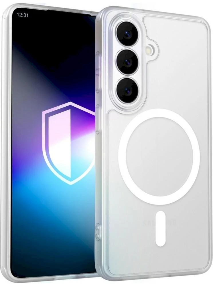 Dėklas 3mk Samsung Galaxy S26 - Misty MagCase Baltas