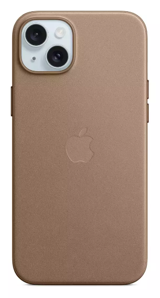 iPhone 15 Plus FineWoven Case with MagSafe - Taupe