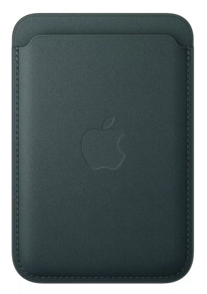 Apple iPhone FineWoven piniginė su MagSafe - Dark Žalias
