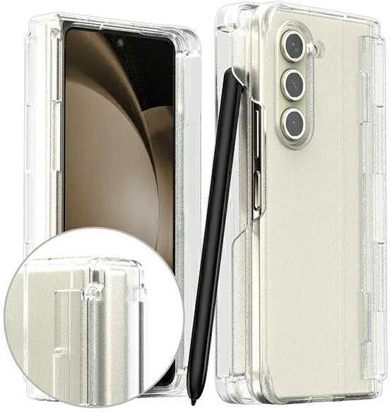 Dėklas Araree etui Nukin 360 P Sam Z Fold5 F946przeźroczysty-matinė/clear matt AR20-01764C