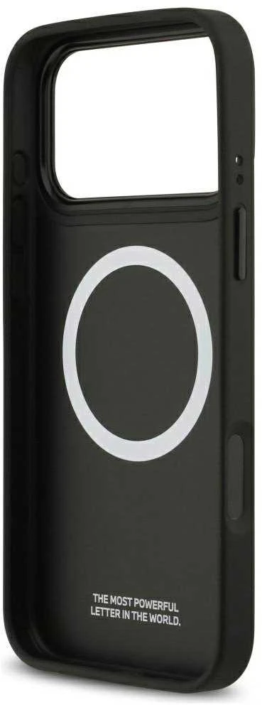 BMW M Carbon Line ir logotipo „MagSafe“ dėklas, skirtas iPhone 17 Pro Max - Raudona